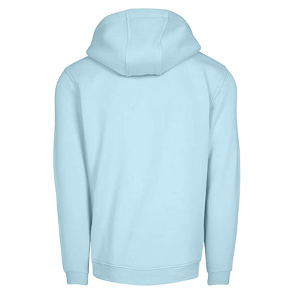 Ocean Blue - Back - Build Your Brand Mens Heavy Pullover Hoodie