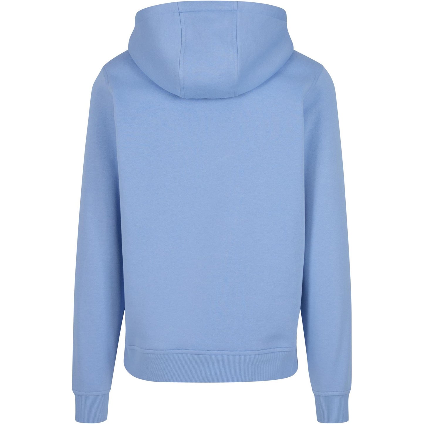 Powder Blue - Back - Build Your Brand Mens Heavy Pullover Hoodie