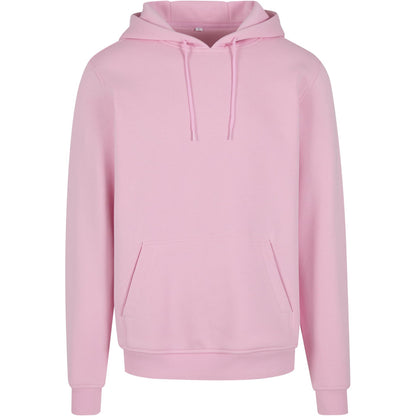 Soft Pink - Front - Build Your Brand Mens Heavy Pullover Hoodie