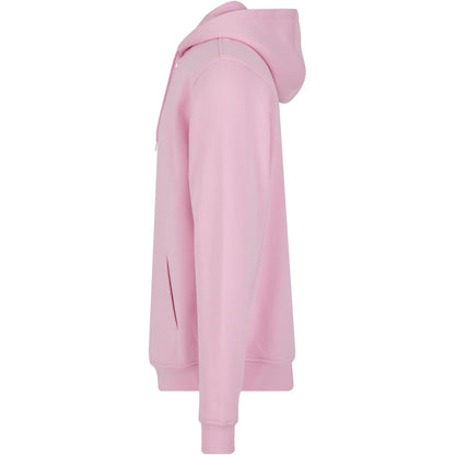 Soft Pink - Side - Build Your Brand Mens Heavy Pullover Hoodie