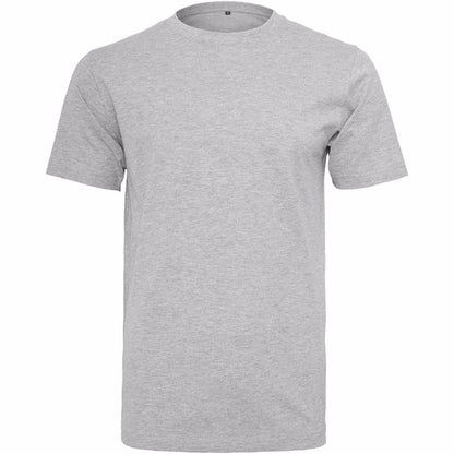 Heather Grey - Front - Build Your Brand Mens Short Sleeve Round Neck T-Shirt