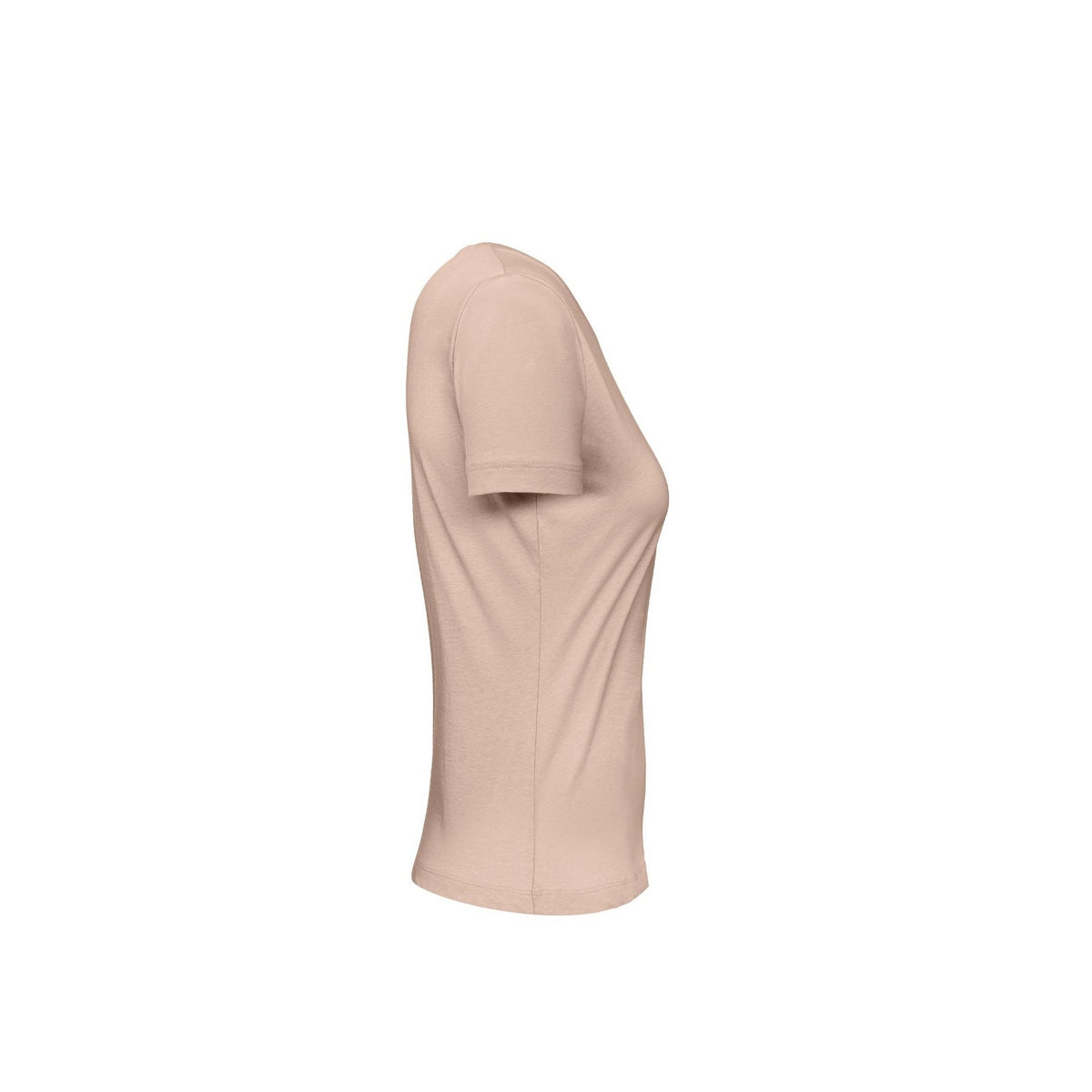Millennial Pink - Side - B&C Mens Organic Tee