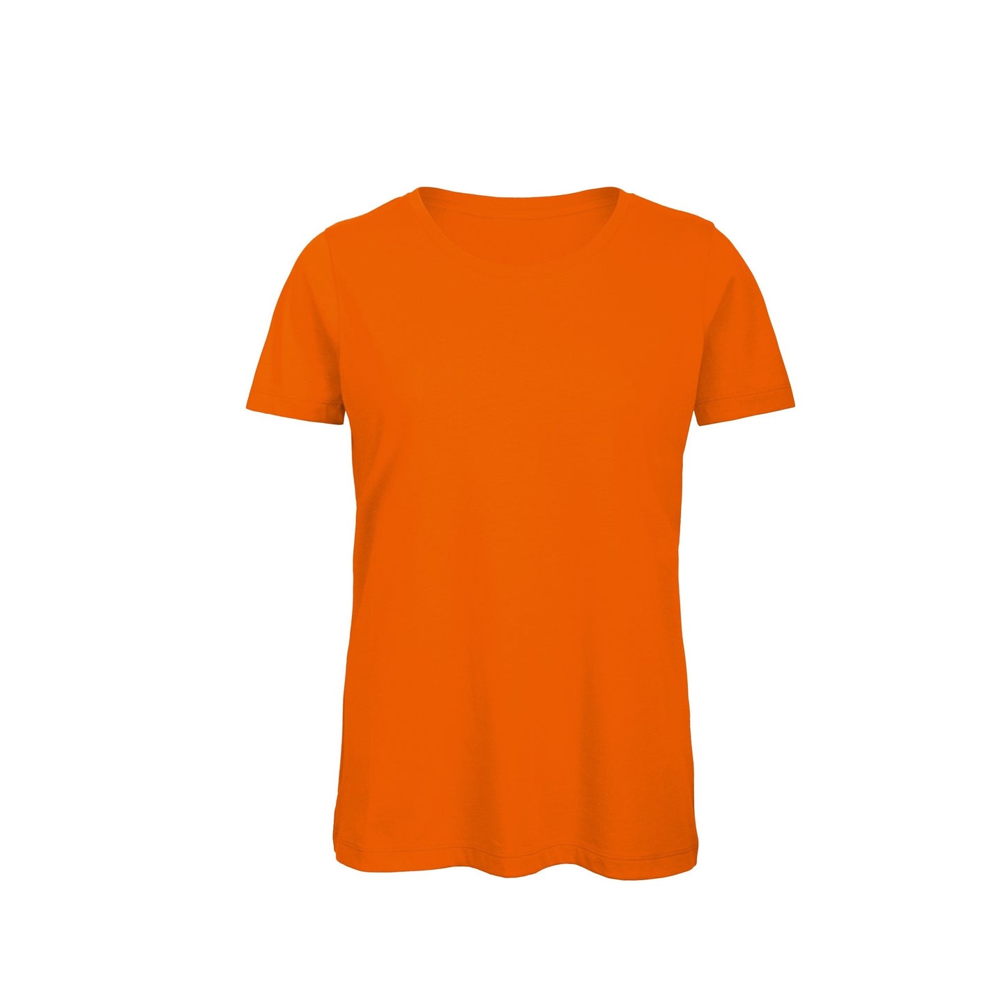 Orange - Front - B&C Mens Organic Tee