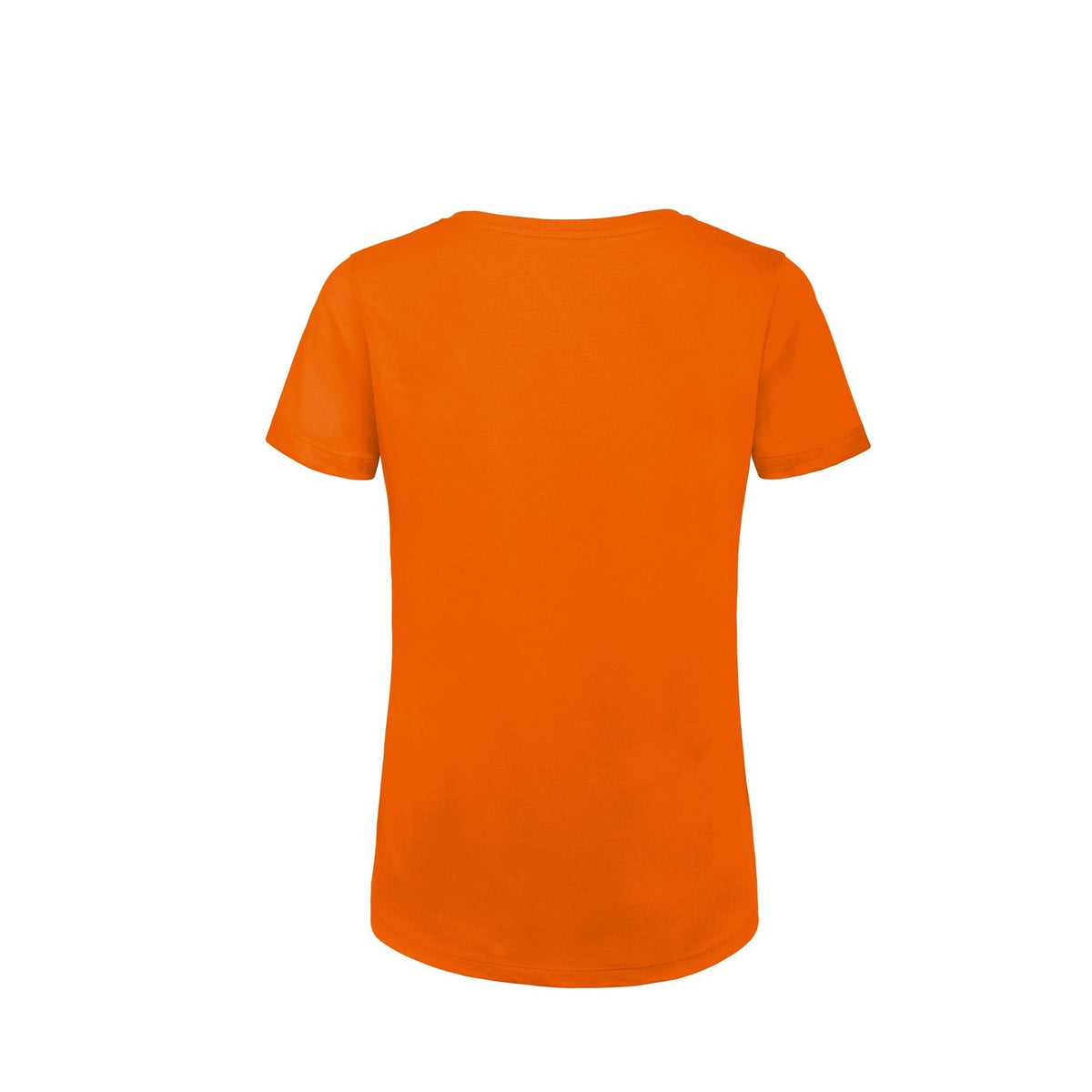 Orange - Back - B&C Mens Organic Tee
