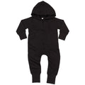 Black - Front - Babybugz Baby-Babies All-In-One