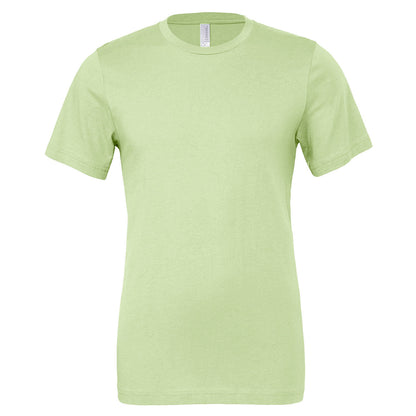 Spring Green - Front - Bella + Canvas Unisex Jersey Crew Neck T-Shirt