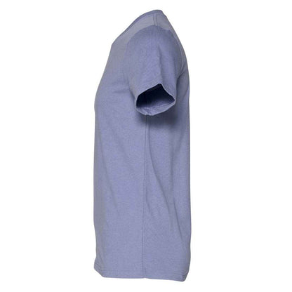Lavender Blue - Side - Bella + Canvas Unisex Jersey Crew Neck T-Shirt