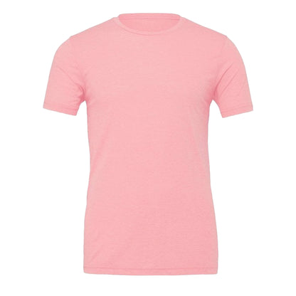 Pink - Front - Bella + Canvas Unisex Jersey Crew Neck T-Shirt
