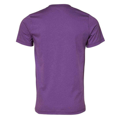Royal Purple - Back - Bella + Canvas Unisex Jersey Crew Neck T-Shirt