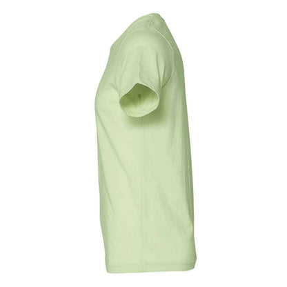 Spring Green - Side - Bella + Canvas Unisex Jersey Crew Neck T-Shirt