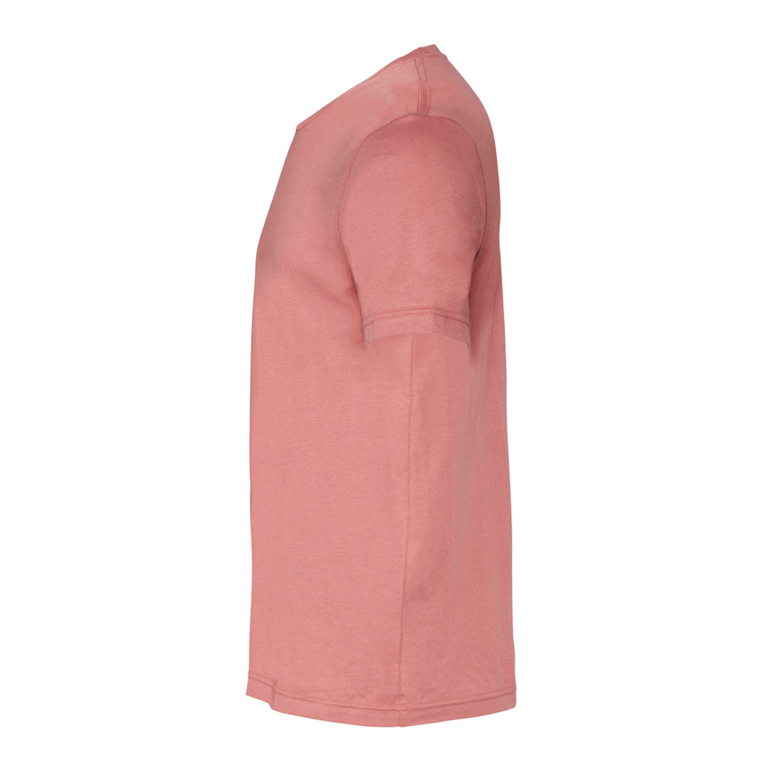 Mauve - Side - Bella + Canvas Unisex Jersey Crew Neck T-Shirt