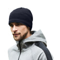 French Navy - Side - Beechfield Unisex Active Performance Beanie