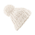 French Navy - Lifestyle - Beechfield Womens-Ladies Oversized Hand Knitted Beanie