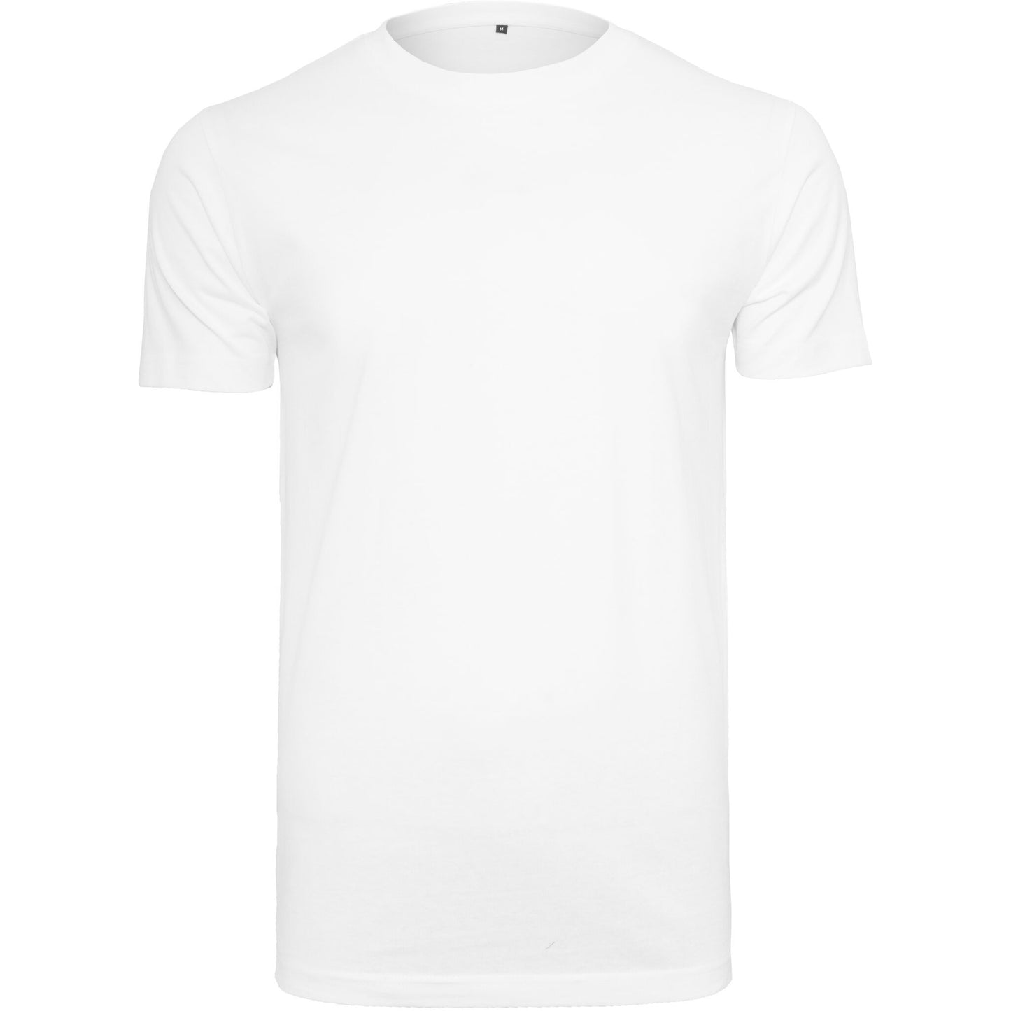 White - Front - Build Your Brand Mens T-Shirt Round Neck