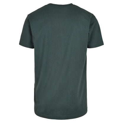 Bottle Green - Back - Build Your Brand Mens T-Shirt Round Neck