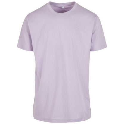 Lilac - Front - Build Your Brand Mens T-Shirt Round Neck