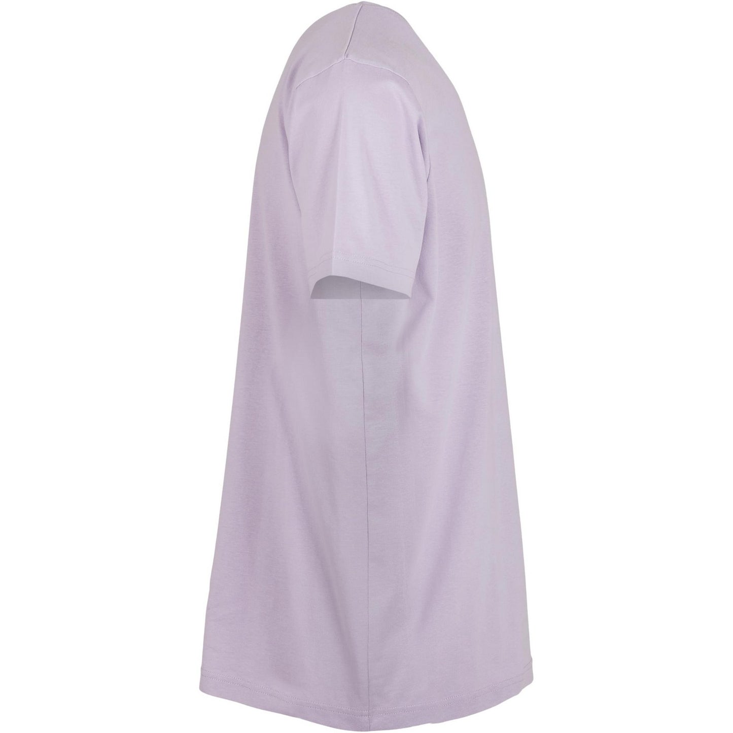 Lilac - Side - Build Your Brand Mens T-Shirt Round Neck