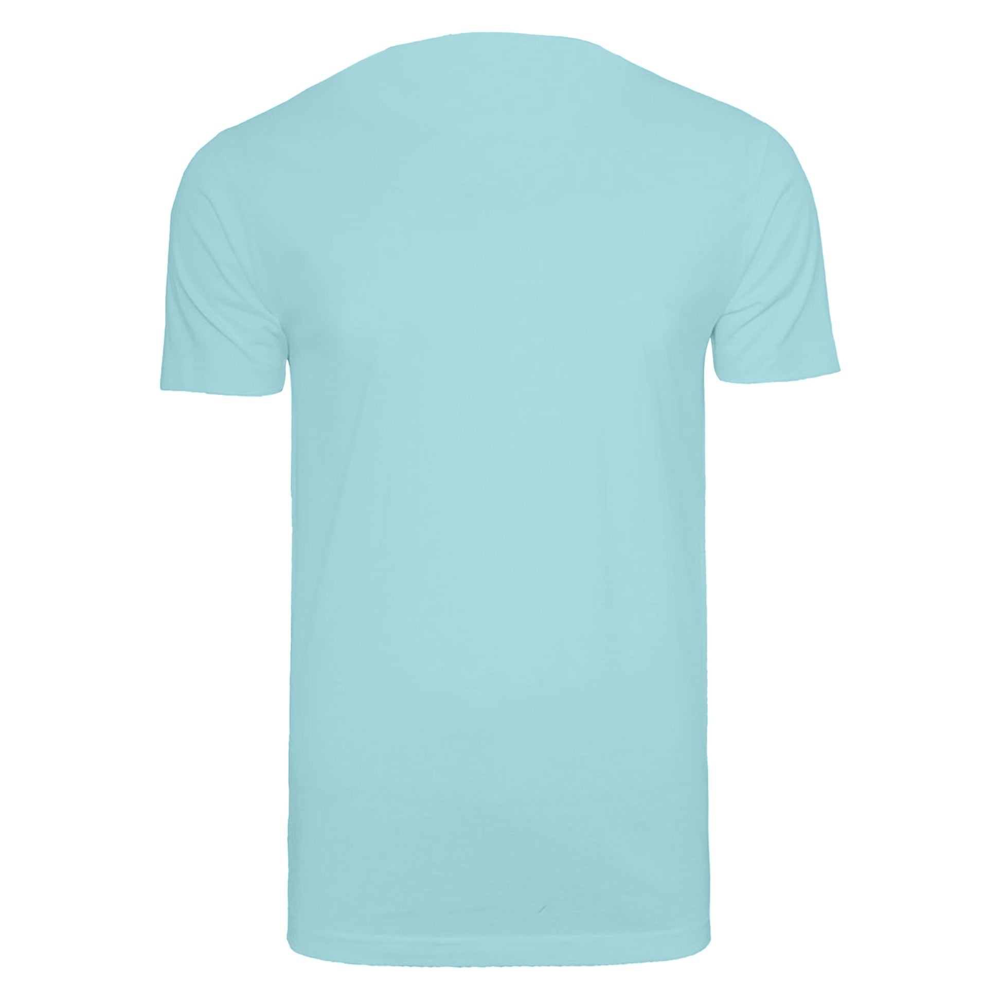 Beryl Blue - Back - Build Your Brand Mens T-Shirt Round Neck
