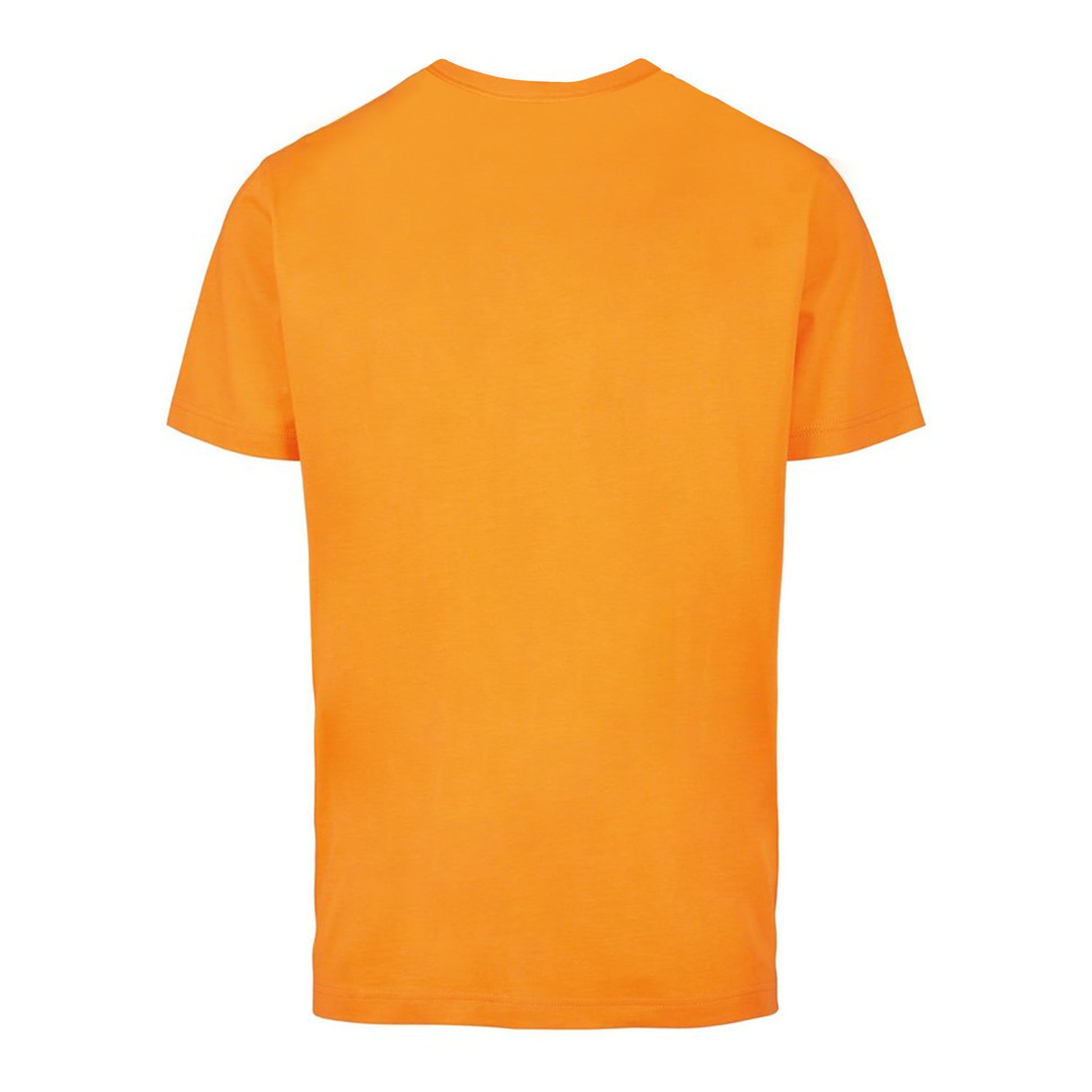 Paradise Orange - Back - Build Your Brand Mens T-Shirt Round Neck