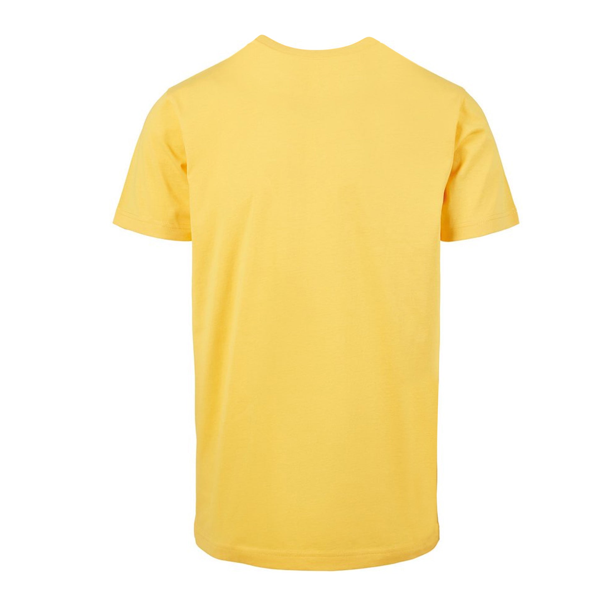 Taxi Yellow - Back - Build Your Brand Mens T-Shirt Round Neck
