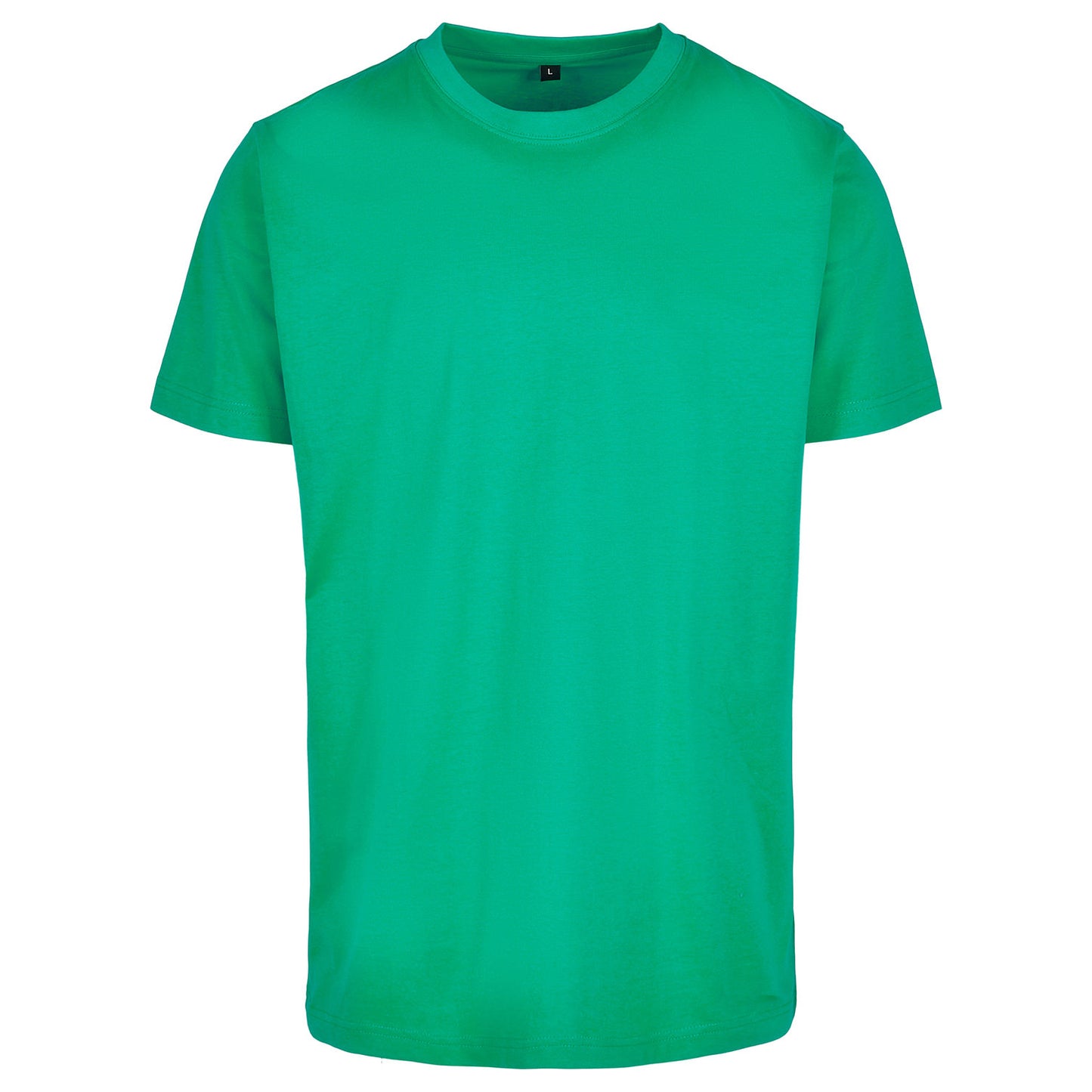 Grass Green - Front - Build Your Brand Mens T-Shirt Round Neck