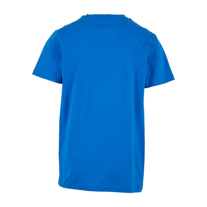 Intense Blue - Back - Build Your Brand Mens T-Shirt Round Neck