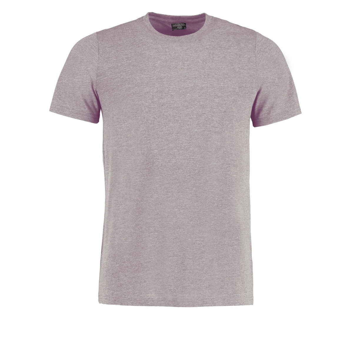 Light Grey Marl - Front - Kustom Kit Unisex Superwash 60 Degree Tshirt