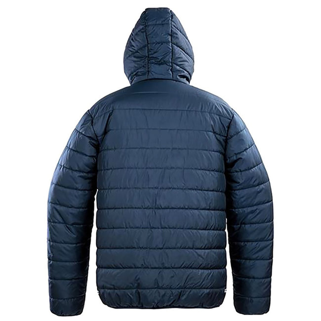 Navy - Side - Result Core Mens Soft Padded Jacket