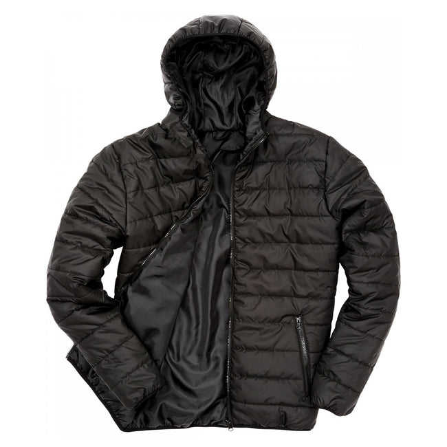 Black - Front - Result Core Mens Soft Padded Jacket