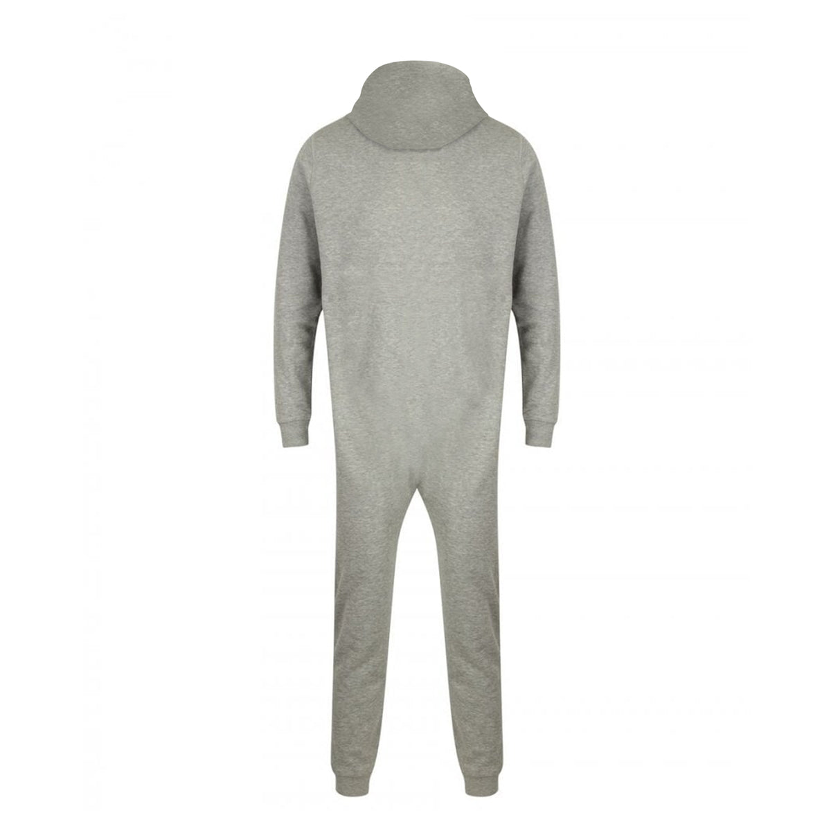 Heather Grey - Back - SF Unisex All In One Onesie