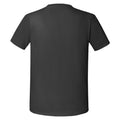 Black - Front - Fruit Of The Loom Mens Iconic 195 Ringspun Premium Tshirt