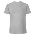 Light Graphite - Front - Fruit Of The Loom Mens Iconic 195 Ringspun Premium Tshirt