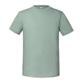 Zinc - Back - Fruit Of The Loom Mens Iconic 195 Ringspun Premium Tshirt