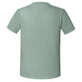 Azure Blue - Front - Fruit Of The Loom Mens Iconic 195 Ringspun Premium Tshirt