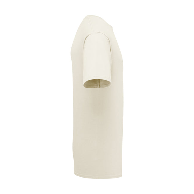 Natural - Side - Fruit Of The Loom Mens Iconic 195 Ringspun Premium Tshirt