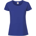 Royal Blue - Front - Fruit Of The Loom Womens-Ladies Fit Ringspun Premium Tshirt