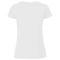 White - Back - Fruit Of The Loom Womens-Ladies Fit Ringspun Premium Tshirt