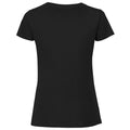 Black - Back - Fruit Of The Loom Womens-Ladies Fit Ringspun Premium Tshirt
