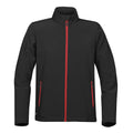 Black-Red - Front - Stormtech Mens Orbiter Softshell