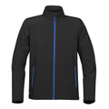 Black-Azure - Front - Stormtech Mens Orbiter Softshell