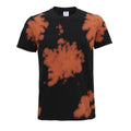 Black - Front - Colortone Unisex Bleached Out T-Shirt