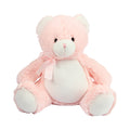 Pink - Front - Mumbles Zippie New Baby Bear