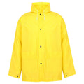Yellow - Front - SplashMacs Unisex Adults Rain Jacket