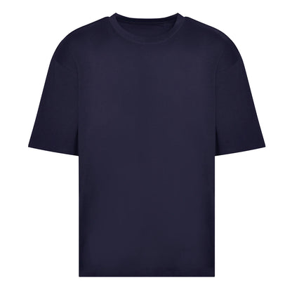 New French Navy - Front - Alternative Apparel Womens-Ladies Eco-Jersey T-Shirt