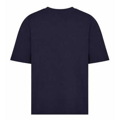 New French Navy - Back - Alternative Apparel Womens-Ladies Eco-Jersey T-Shirt