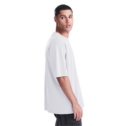 White - Side - Alternative Apparel Womens-Ladies Eco-Jersey T-Shirt