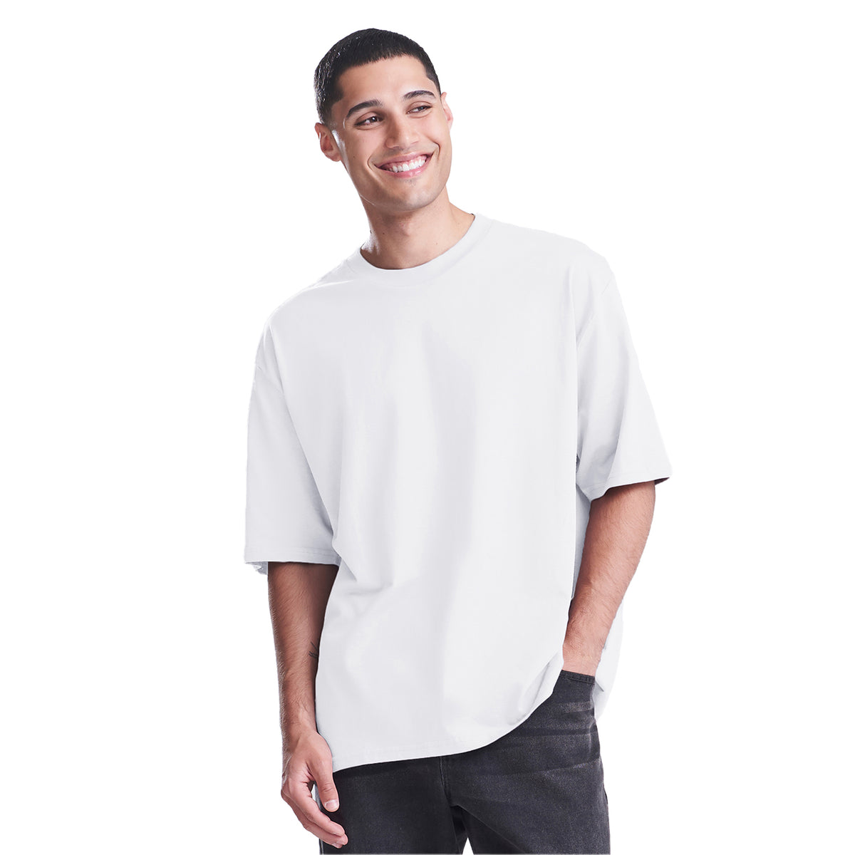 White - Lifestyle - Alternative Apparel Womens-Ladies Eco-Jersey T-Shirt