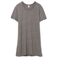 Vintage Coal - Front - Alternative Apparel Womens-Ladies Vintage 50-50 T-shirt