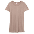 Stone - Front - Alternative Apparel Womens-Ladies Vintage 50-50 T-shirt