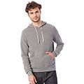 Eco Grey - Back - Alternative Apparel Mens Challenger Pullover Hoodie